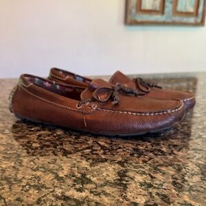 14th & Union Rich Brown Leather Loafers EUC 8M